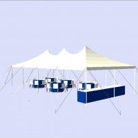 20' x 40' pole